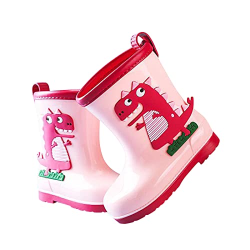 ZZHZGZ Gummistiefel MäDchen 31 Gummistiefel Kinder Wasserdichte Stiefel Regenschuhe für Kleinkinder Jungen Mädchen 1-8 Jahre Kinder Gummistiefel MäDchen 35 von ZZHZGZ