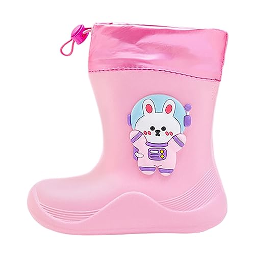 ZZHZGZ Regenstiefel Kinder 23 Gummistiefel Kinder Wasserdichte Stiefel Regenschuhe für Kleinkinder Jungen Mädchen 1-8 Jahre Kinder Gummistiefel Jungen 25 von ZZHZGZ