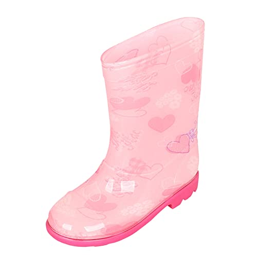 ZZHZGZ Regenstiefel Kinder 35 Unisex Kinder Gummistiefel Kinder Gummistiefel MäDchen von ZZHZGZ