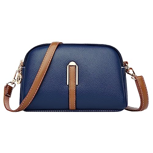 ZZHZGZ Umhängetaschen Damen Crossbody Bag Umhängetaschen für Damen, lässig, verstellbarer Riemen, Damen-Umhängetasche (Blue, One Size) von ZZHZGZ