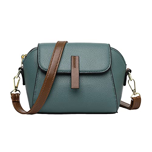 ZZHZGZ Umhängetaschen Damen Crossbody Bag WLight Luxuriöse, trendige vielseitige Umhängetasche aus weichem (Blue, One Size) von ZZHZGZ