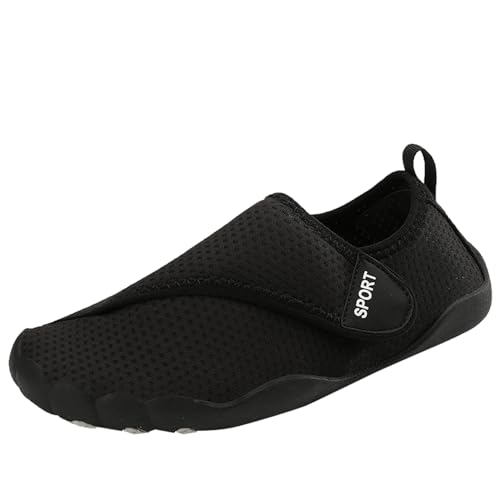 ZZHZGZ Unisex Badeschuhe Wasserschuhe Schnell Trocknend Schwimmschuhe Weich Leicht Strandschuhe Barfussschuhe Herren 47 Wasserschuhe Damen 39 Transparent von ZZHZGZ