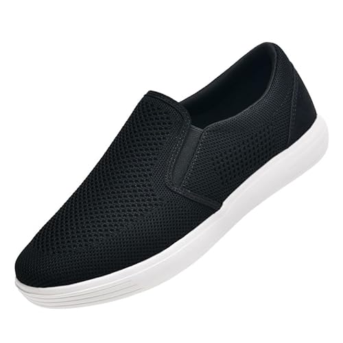 ZZS Herren Slip On Walking Schuhe Luftkissen Loafer Tennis Casual Mesh Arbeit Sneakers-40 EU von ZZS