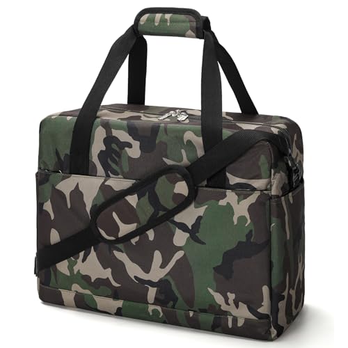 ZZY Wizzair Handgepäck 40x30x20, 22L Faltbare Reisetasche Klein Handgepäck Tasche für Eurowings Flugzeug Weekender Damen und Herren (Tarnfarben) von ZZY
