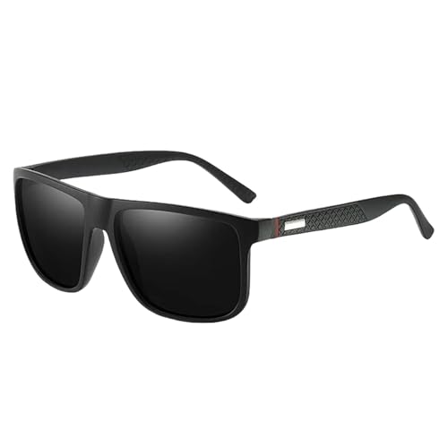 ZZZOLX Sonnenbrille herren Männer Sonnenbrille Für Männer Mit Frauen Fahrt Für Reisebereiche Sonnenbrille.-01 Schwarz-Polarisierter Uv400 von ZZZOLX