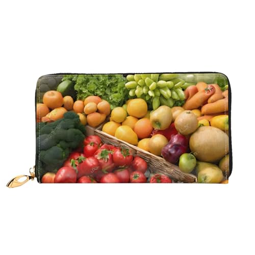 ZZZSWSYWZ Stilvolle Damen-Reisebrieftasche, lange Handy-Clutch, Geldbörse, Mikrofaser-Leder, Reißverschluss, Münzgeldbörse, Clutch, Kreditkarten-Organizer, Taschen, 3D-Druck, Grafik, lange Geldbörse von ZZZSWSYWZ