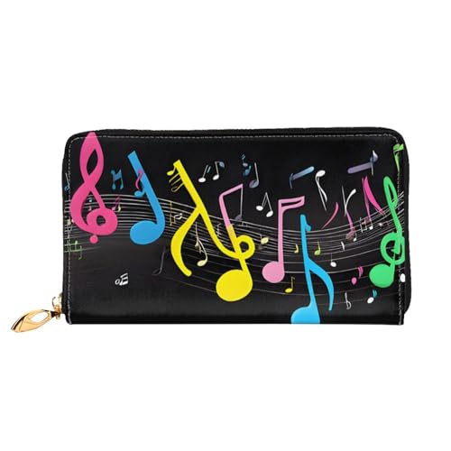 ZZZSWSYWZ Stilvolle Damen-Reisebrieftasche, lange Handy-Clutch, Geldbörse, Mikrofaser-Leder, Reißverschluss, Münzgeldbörse, Clutch, Kreditkarten-Organizer, Taschen, 3D-Druck, Grafik, lange Geldbörse von ZZZSWSYWZ