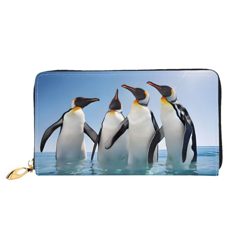 ZZZSWSYWZ Stilvolle Damen-Reisebrieftasche, lange Handy-Clutch, Geldbörse, Mikrofaser-Leder, Reißverschluss, Münzgeldbörse, Clutch, Kreditkarten-Organizer, Taschen, 3D-Druck, Grafik, lange Geldbörse von ZZZSWSYWZ