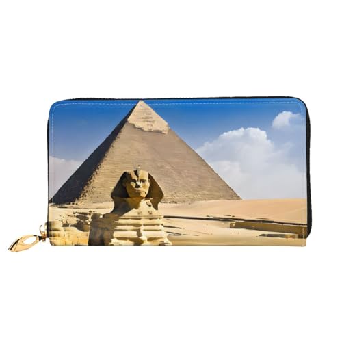 ZZZSWSYWZ Stilvolle Damen-Reisebrieftasche, lange Handy-Clutch, Geldbörse, Mikrofaser-Leder, Reißverschluss, Münzgeldbörse, Clutch, Kreditkarten-Organizer, Taschen, 3D-Druck, Grafik, lange Geldbörse von ZZZSWSYWZ