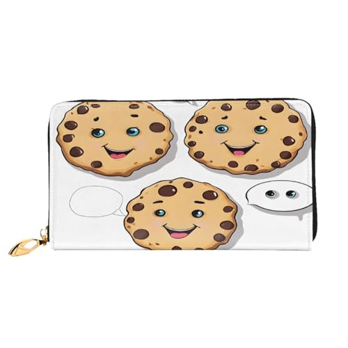 ZZZSWSYWZ Stilvolle Damen-Reisebrieftasche, lange Handy-Clutch, Geldbörse, Mikrofaser-Leder, Reißverschluss, Münzgeldbörse, Clutch, Kreditkarten-Organizer, Taschen, 3D-Druck, Grafik, lange Geldbörse von ZZZSWSYWZ