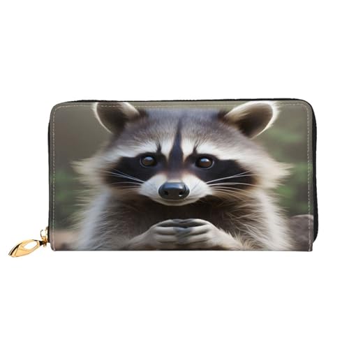 ZZZSWSYWZ Stilvolle Damen-Reisebrieftasche, lange Handy-Clutch, Geldbörse, Mikrofaser-Leder, Reißverschluss, Münzgeldbörse, Clutch, Kreditkarten-Organizer, Taschen, 3D-Druck, Grafik, lange Geldbörse von ZZZSWSYWZ