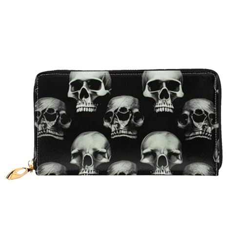 ZZZSWSYWZ Stilvolle Damen-Reisebrieftasche, lange Handy-Clutch, Geldbörse, Mikrofaser-Leder, Reißverschluss, Münzgeldbörse, Clutch, Kreditkarten-Organizer, Taschen, 3D-Druck, Grafik, lange Geldbörse von ZZZSWSYWZ