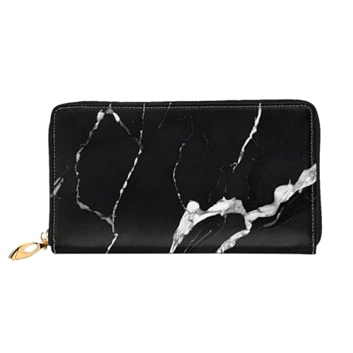 ZZZSWSYWZ Stilvolle Damen-Reisebrieftasche, lange Handy-Clutch, Geldbörse, Mikrofaser-Leder, Reißverschluss, Münzgeldbörse, Clutch, Kreditkarten-Organizer, Taschen, 3D-Druck, Grafik, lange Geldbörse von ZZZSWSYWZ