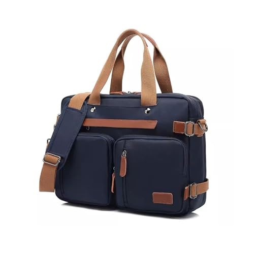 ZZlei2yu-12 laptoptasche 15,6/17,3-Zoll-Handheld-Aktentasche mit großem Fassungsvermögen, Schulter-/Schulter-Laptoptasche, multifunktionale Business-Tasche Notebook Tasche(Blue,15.6 inches) von ZZlei2yu-12