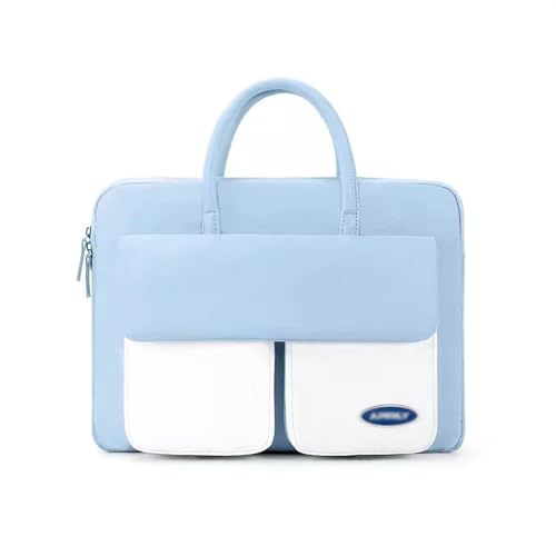 ZZlei2yu-12 laptoptasche 15,6-Zoll-Handheld-Aktentasche Laptop-Aktentasche Tablet Innenschutzhülle mit mehreren Fächern Pendlertasche Notebook Tasche von ZZlei2yu-12