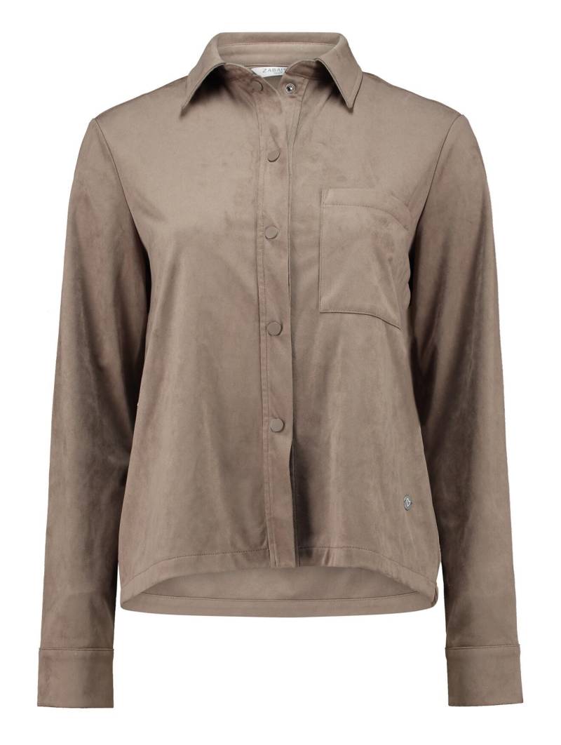 Zabaione - Blouse Je44ssica taupe - Gr. - S von Zabaione