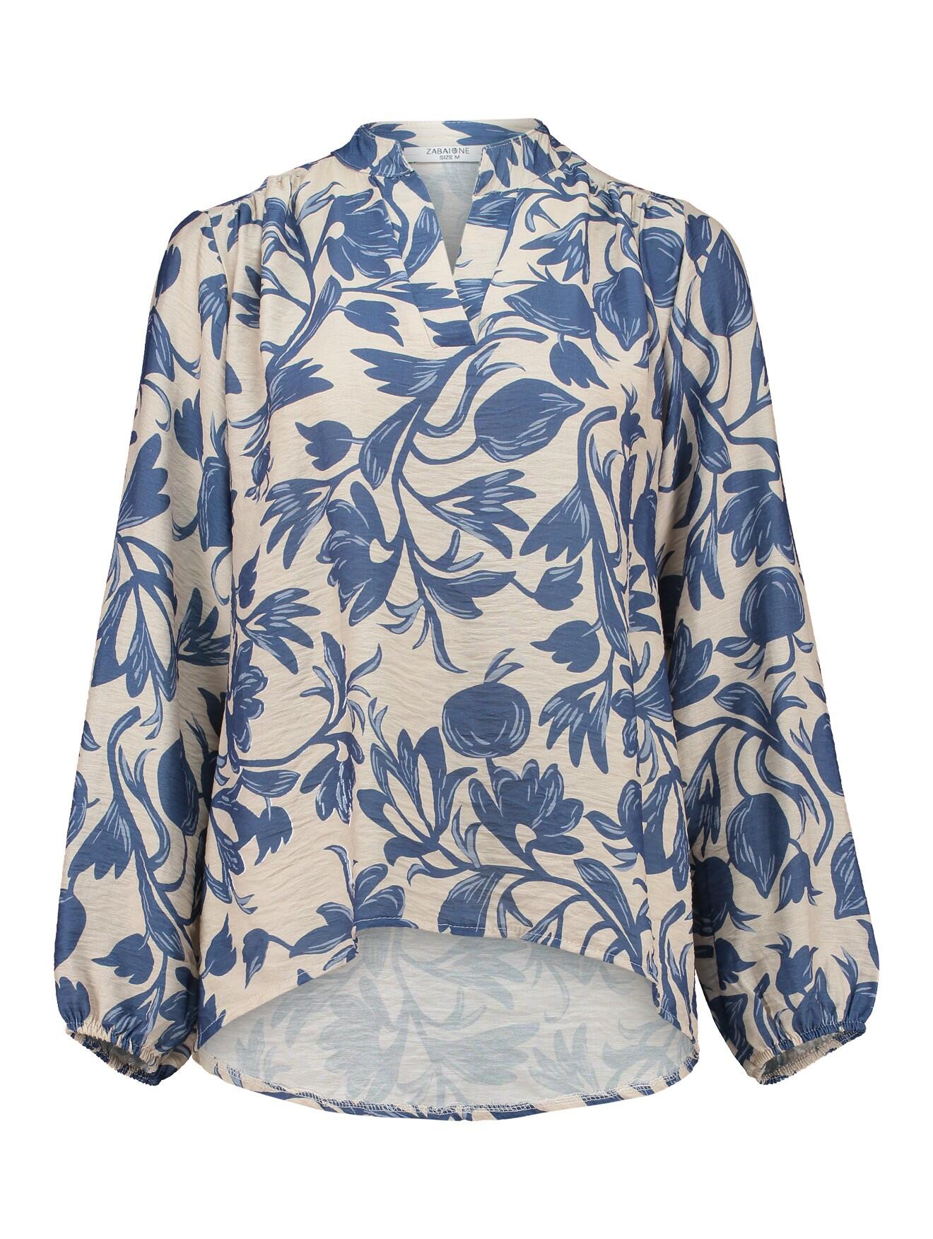 Zabaione - Blouse Lu44z denim - Gr. - M von Zabaione