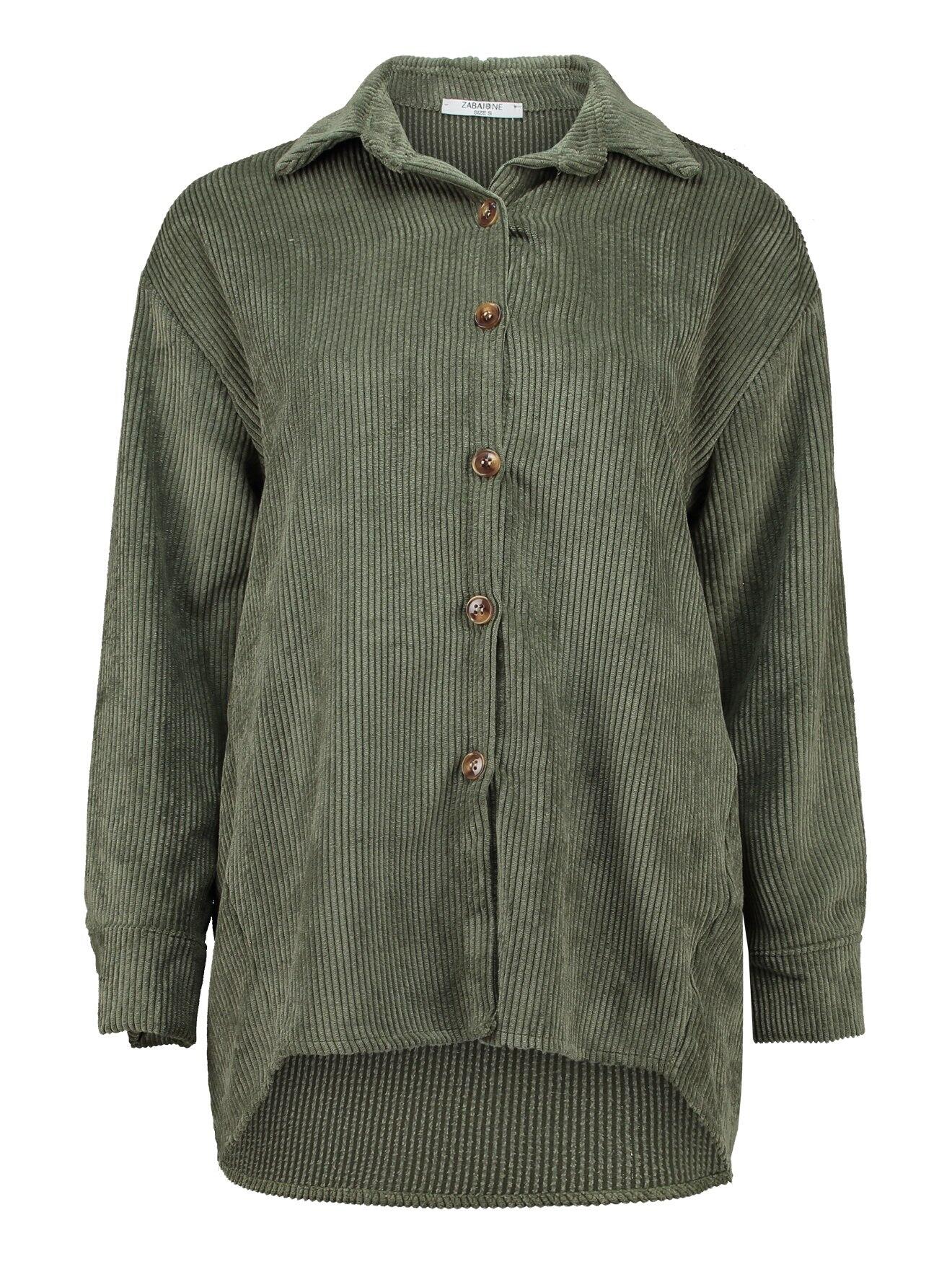 Zabaione - Blouse Si44ssy khaki - Gr. - S von Zabaione