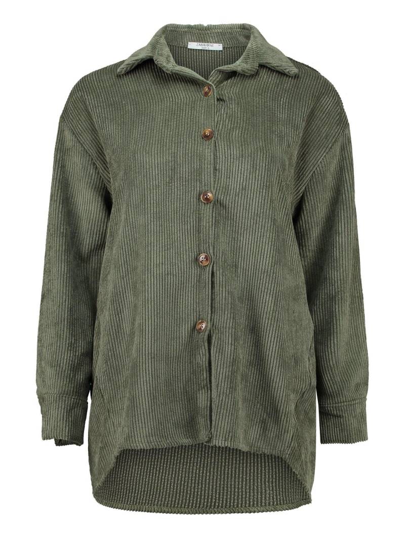 Zabaione - Blouse Si44ssy khaki - Gr. - S von Zabaione