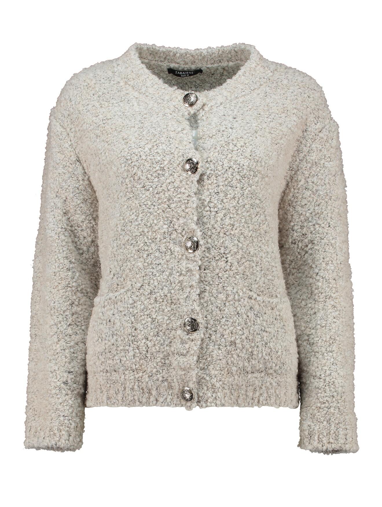 Zabaione - Cardigan Ma44riaa lgrey von Zabaione