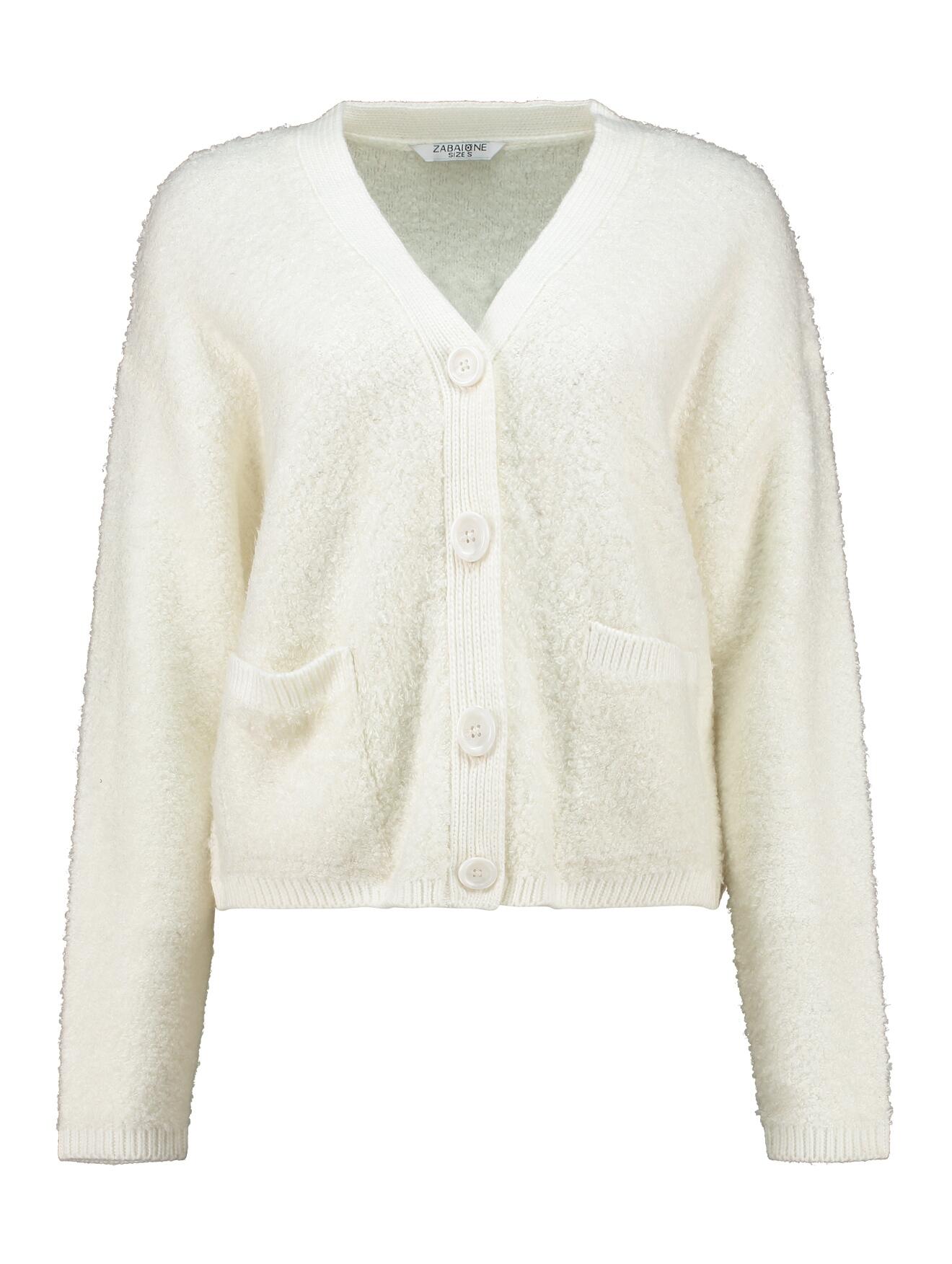 Zabaione - Cardigan Ru44bina offwhite - Gr. - S von Zabaione