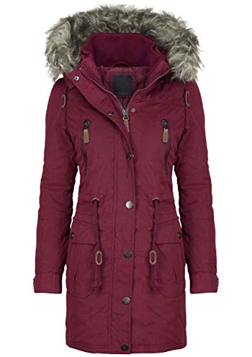 Zabaione Damen Winterjacke, Größe:M, Farbe:bordeaux von Zabaione