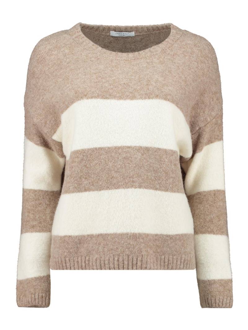 Zabaione - Pullover Ca44talina taupe von Zabaione