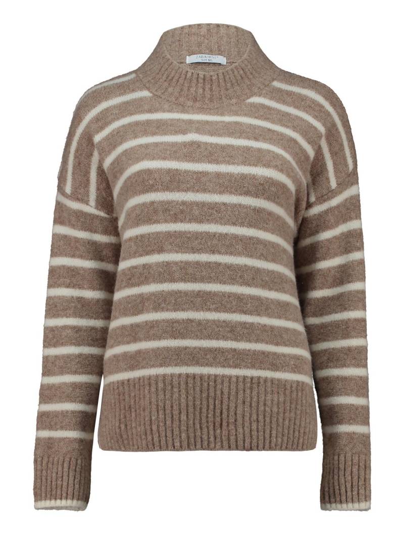 Zabaione - Pullover Ce44lia taupe von Zabaione