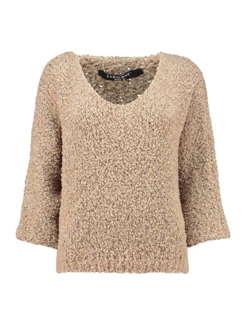 Zabaione - Pullover Em44maa taupe von Zabaione