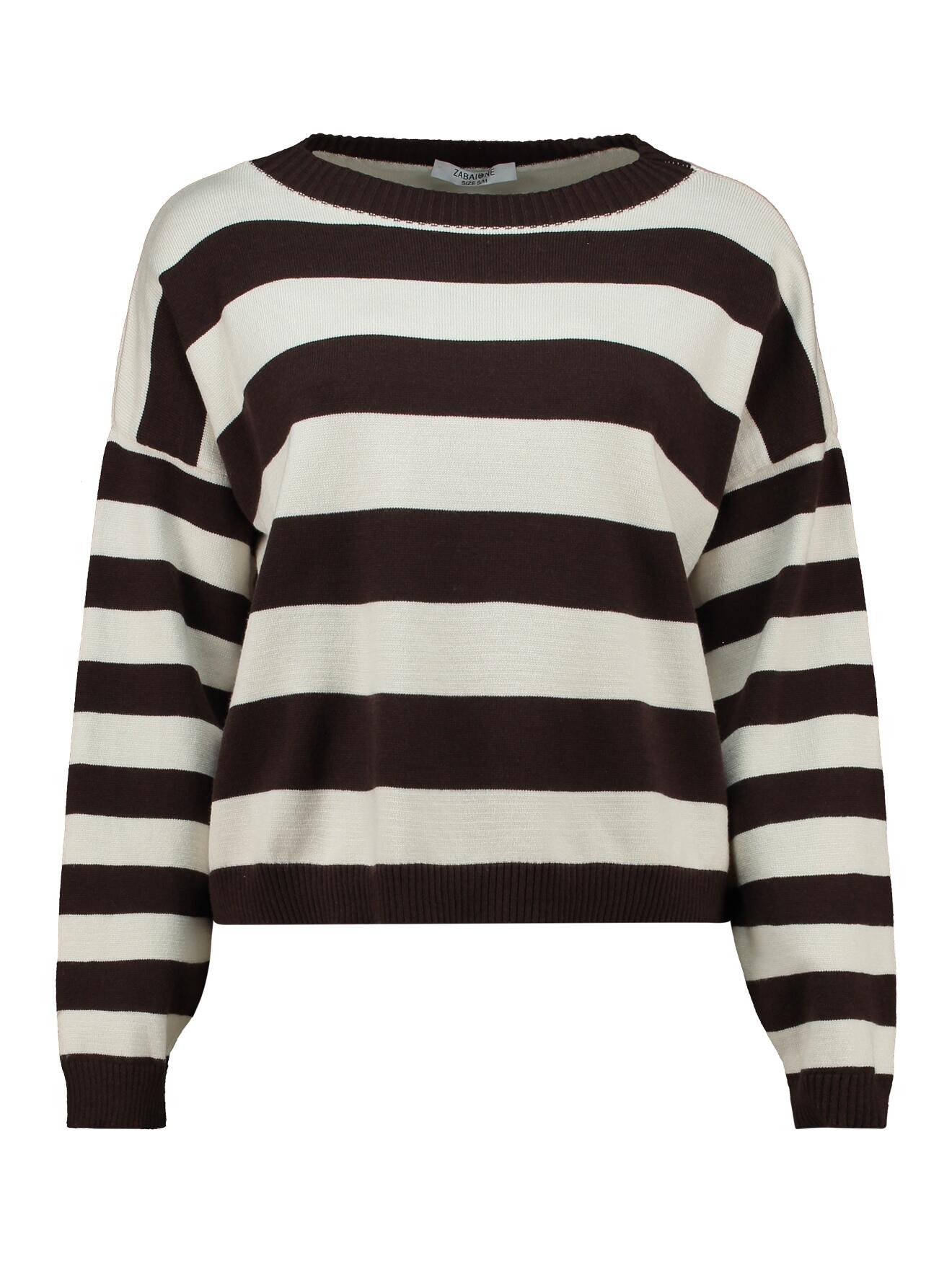 Zabaione - Pullover Hi44laa coffee von Zabaione