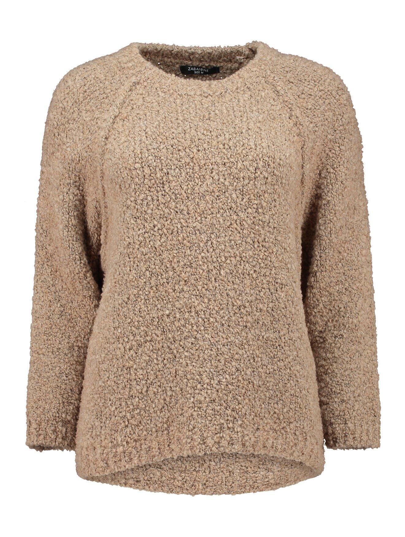 Zabaione - Pullover Ju44liaa taupe von Zabaione