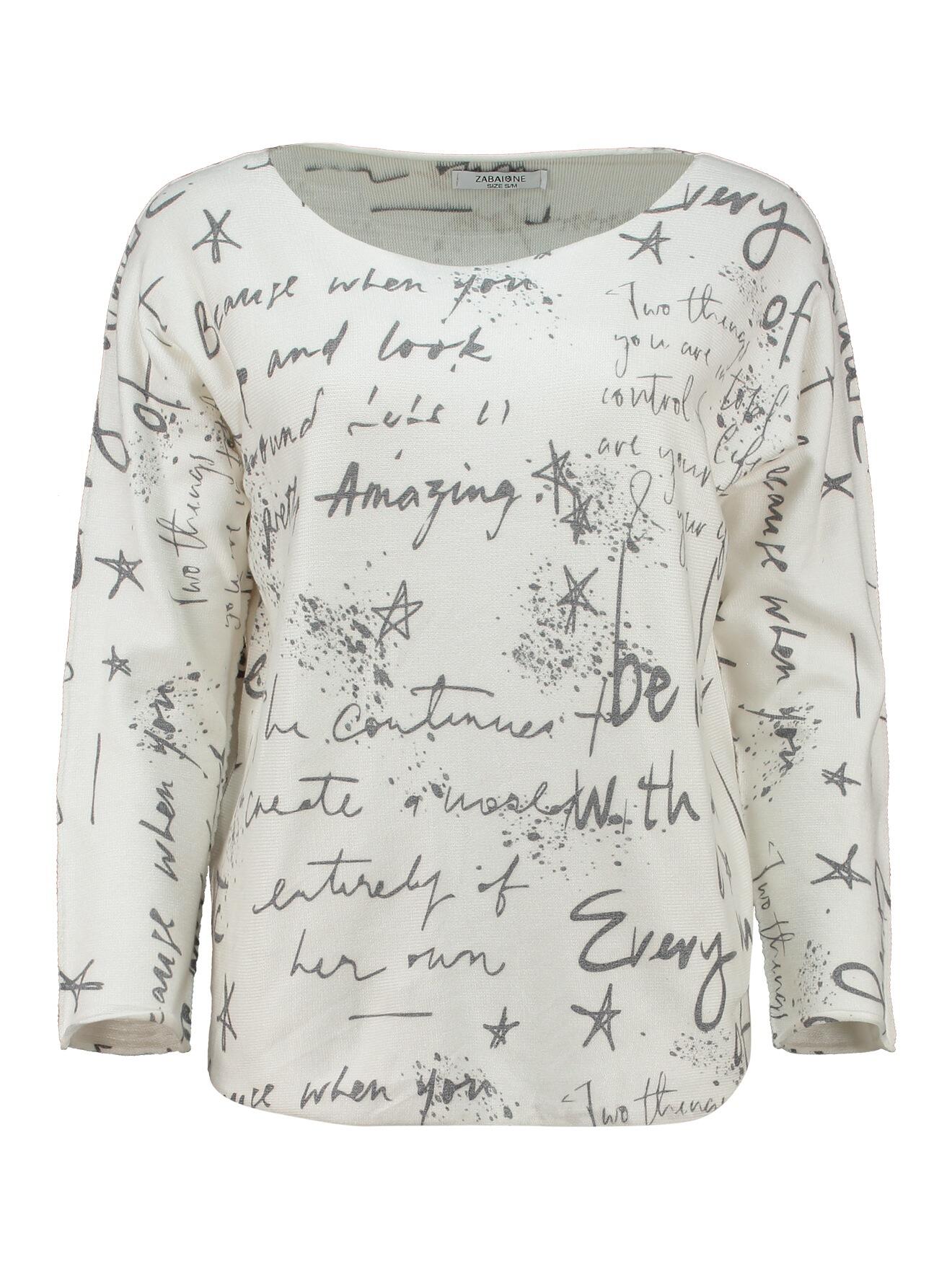 Zabaione - Pullover Mi44rii offwhite von Zabaione