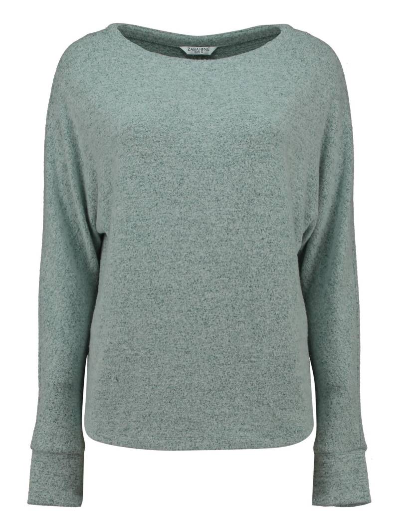 Zabaione - Pullover Mo44na emerald mel - Gr. - M von Zabaione