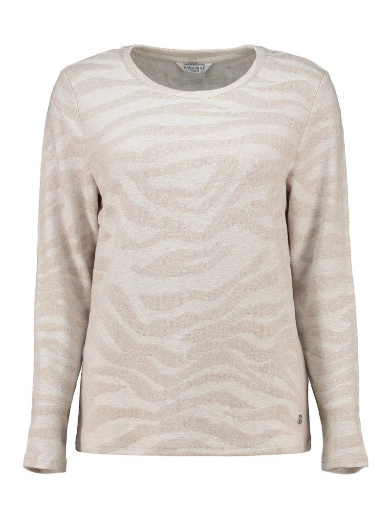 Zabaione - Pullover Ty44ra nature mel - Gr. - S von Zabaione