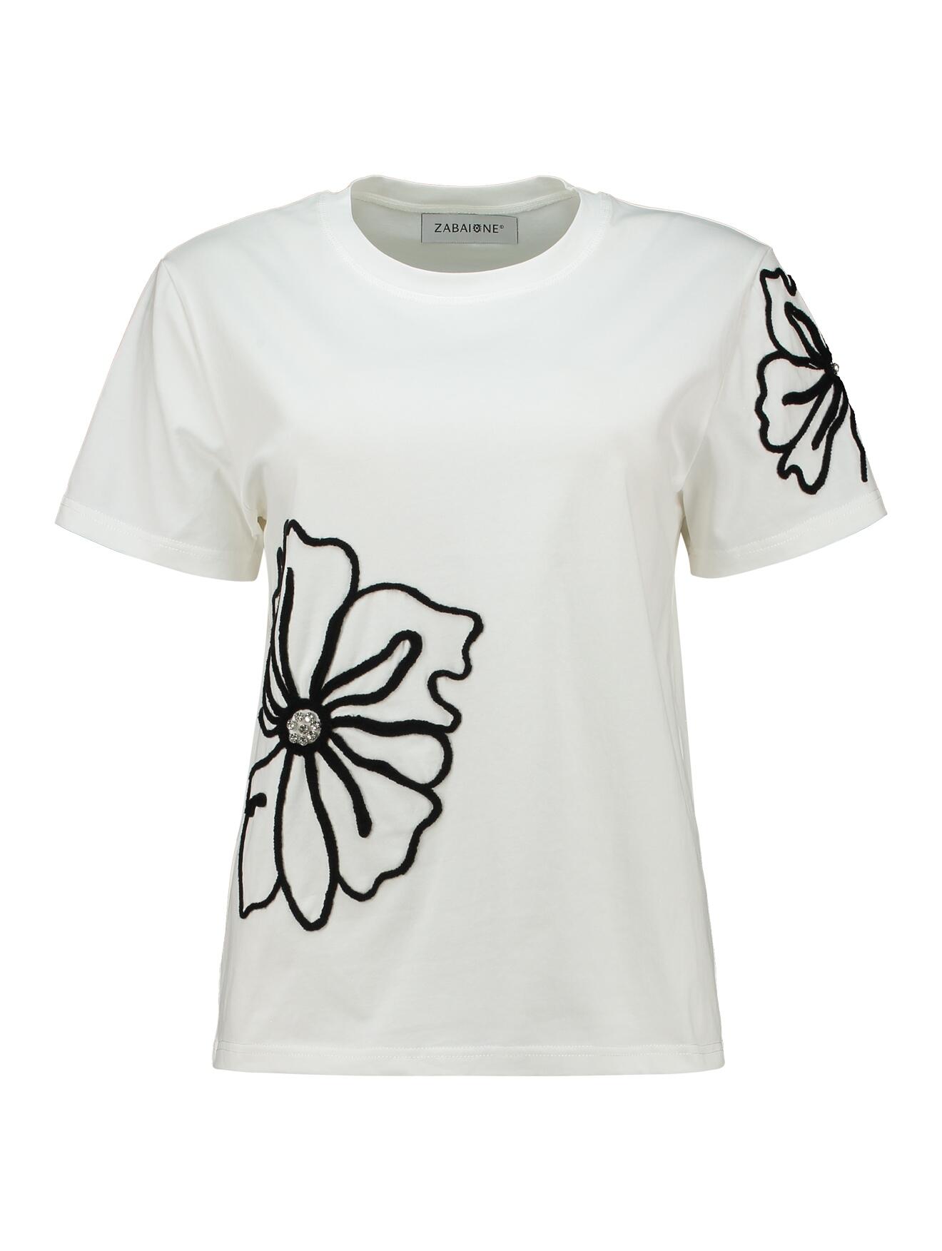 Zabaione - Shirt Ce44lina white - Gr. - L von Zabaione