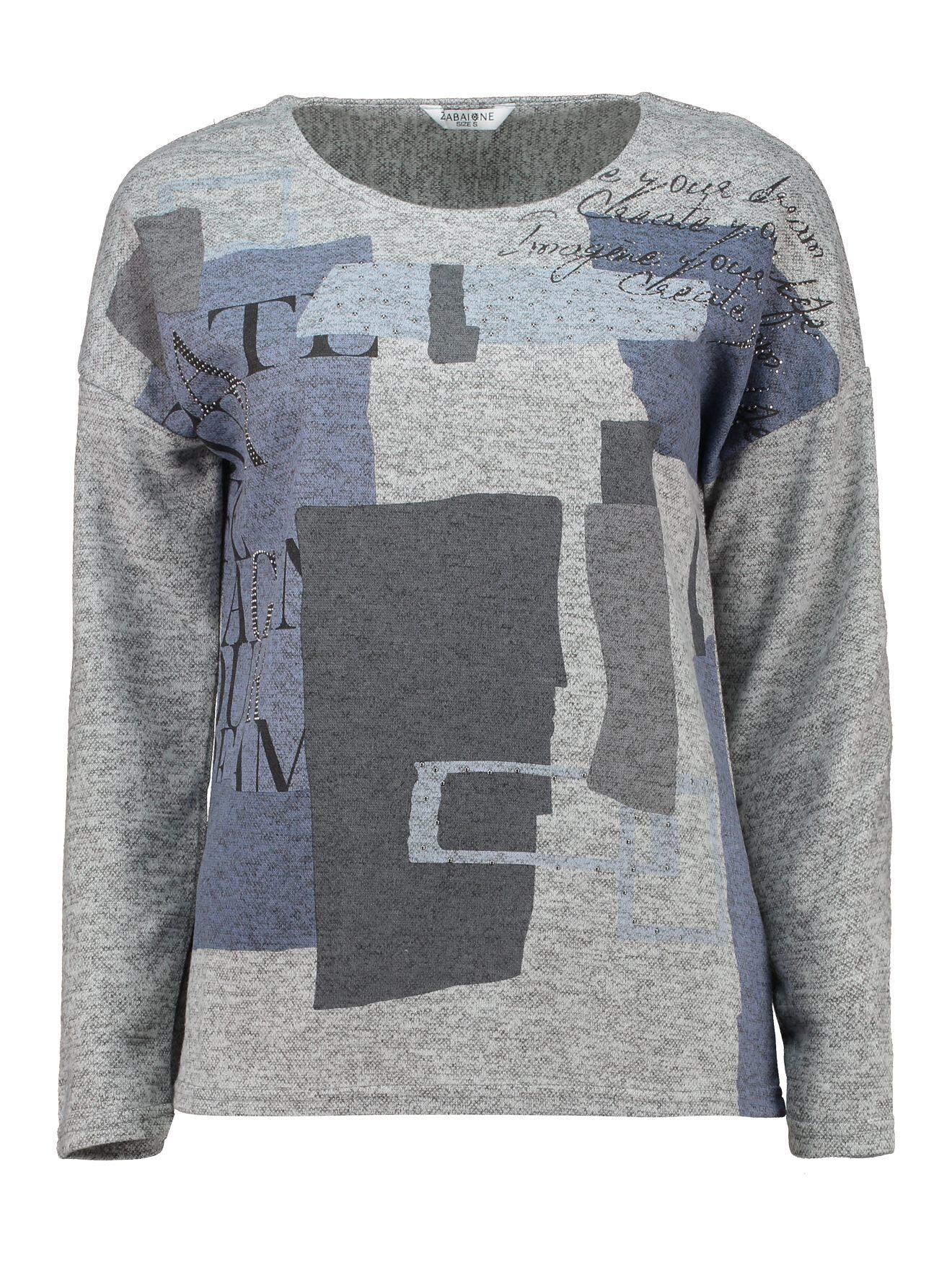 Zabaione - Shirt Pa44rk grey mel - Gr. - XL von Zabaione