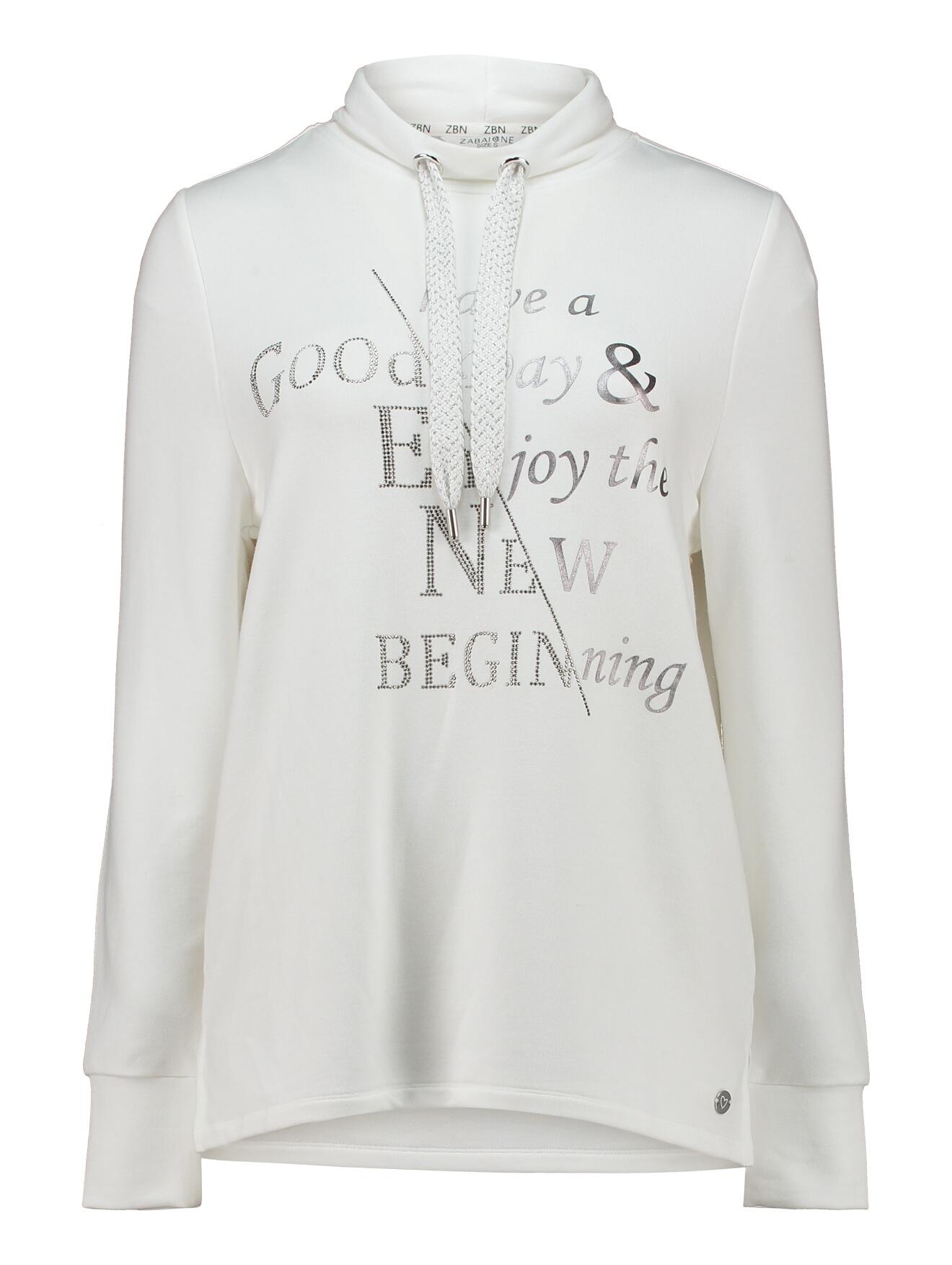 Zabaione - Sweatshirt Ri44ta offwhite - Gr. - L von Zabaione