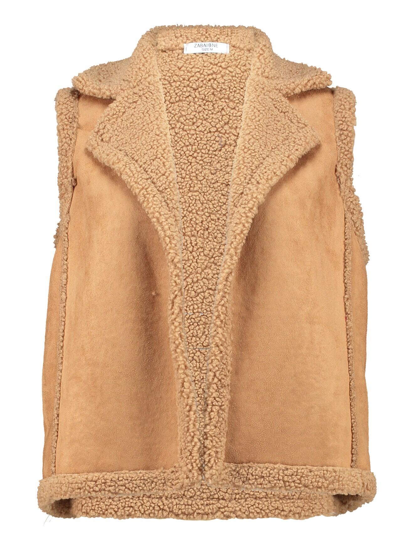 Zabaione - Vest Ab44ril camel - Gr. - XXL von Zabaione