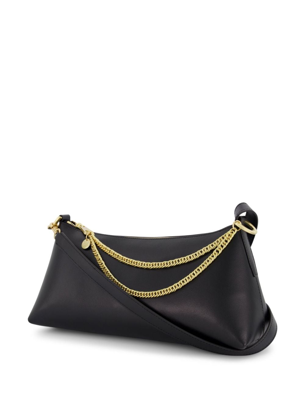 Zac Posen Posen Schultertasche mit Kettendetail - Schwarz von Zac Posen