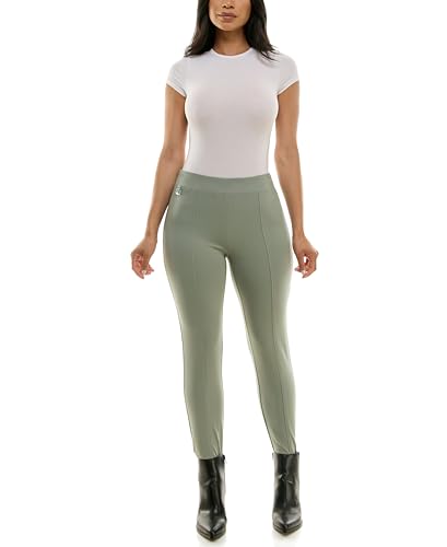 Zac & Rachel Damen Pull on Ankle Pant with Metal Tab Lässige Hose, Green Fade, Groß von Zac & Rachel