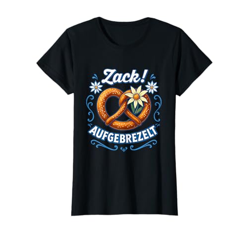 Trachtenshirt Damen Dirndl Shirt Bayern Tracht Oktoberfest T-Shirt Trachtenshirt Damen Dirndl Shirt Bayern Tracht Oktoberfest T-Shirt von Zack aufgebrezelt shirt Damen I Bayern Trachten