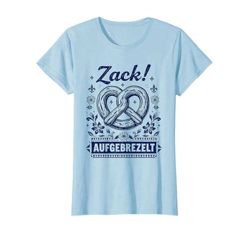Trachtenshirt Damen Dirndl Shirt Bayern Tracht Oktoberfest T-Shirt Trachtenshirt Damen Dirndl Shirt Bayern Tracht Oktoberfest T-Shirt von Zack aufgebrezelt shirt Damen I Bayern Trachten