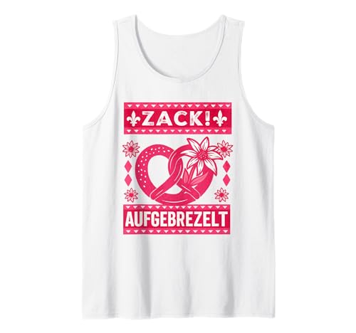 Trachtenshirt Damen Dirndl Shirt Bayern Tracht Oktoberfest Tank Top Trachtenshirt Damen Dirndl Shirt Bayern Tracht Oktoberfest Tank Top von Zack aufgebrezelt shirt Damen I Bayern Trachten