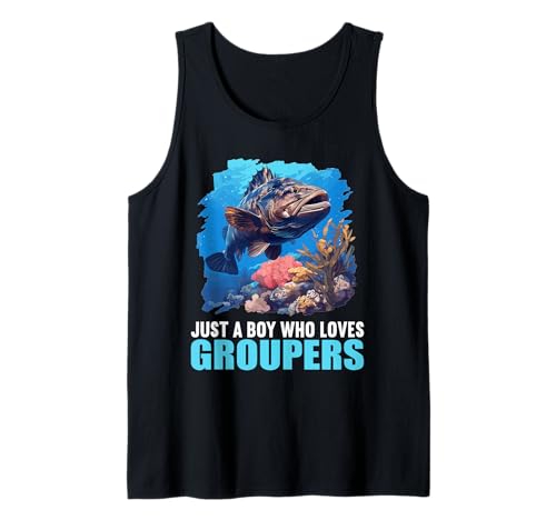 Herren Zackenbarsch Tank Top Herren Zackenbarsch Tank Top von Zackenbarsche Zackenbarsch Tier Shop
