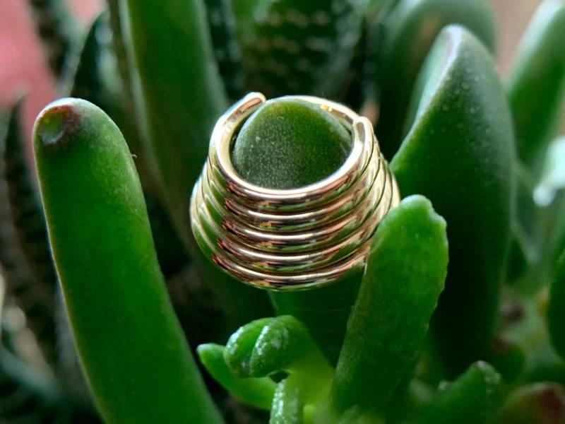 14K Fünffach Septum Clicker 16G Gelbgold 7, 5 Mm Oder 9, 5 14K Fünffach Septum Clicker 16G Gelbgold 7, 5 Mm Oder 9, 5 von ZadamerJewelry
