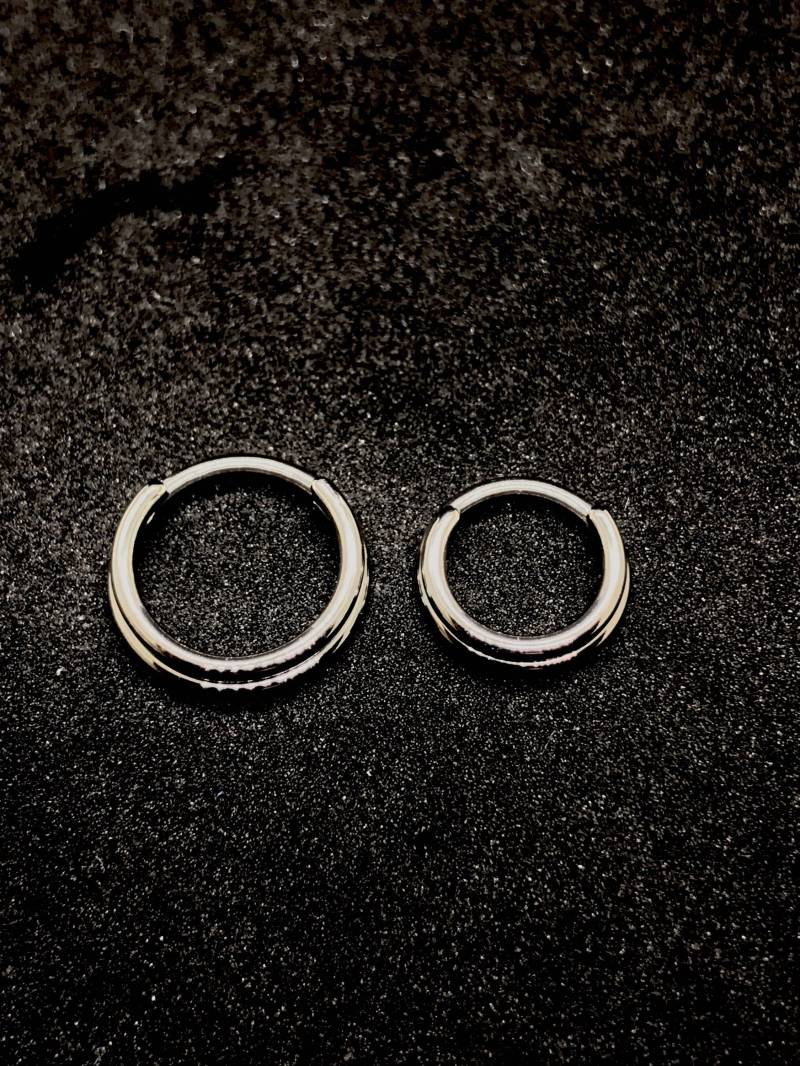 Titan Doppel Septum Ring Klapp Clicker. 18G, 16G Oder 14G. Viele Durchmesser Erhältlich Titan Doppel Septum Ring Klapp Clicker. 18G, 16G Oder 14G. Viele Durchmesser Erhältlich von ZadamerJewelry