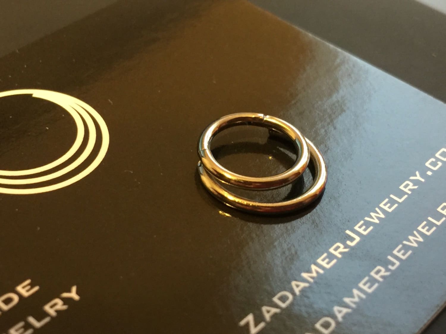 Titanium Crescent Doppel Septum Ring Klapp Clicker. 18G, 16G Oder 14G. Viele Durchmesser Erhältlich Titanium Crescent Doppel Septum Ring Klapp Clicker. 18G, 16G Oder 14G. Viele Durchmesser Erhältlich von ZadamerJewelry