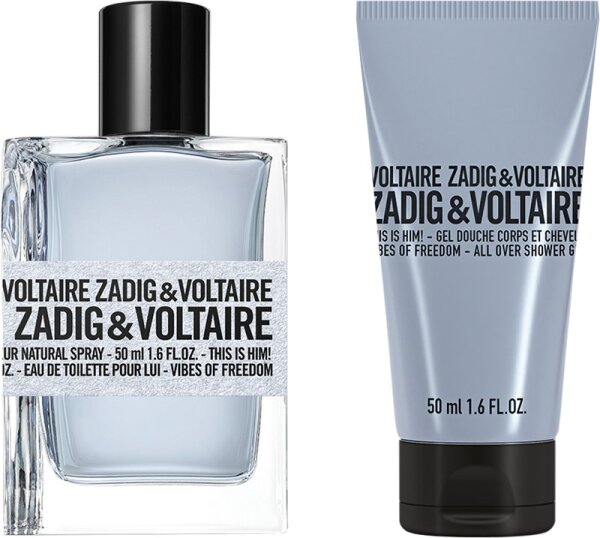 Aktion - Zadig & Voltaire This is Him! Vibes of Freedom Duftset (EdT50/SG50) von Zadig & Voltaire