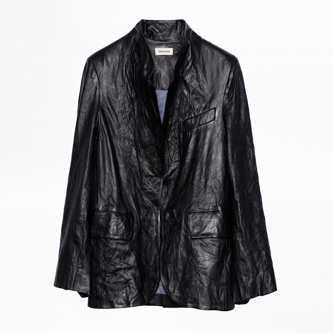 Blazer Verys Knitterleder - Zadig & Voltaire von Zadig&Voltaire