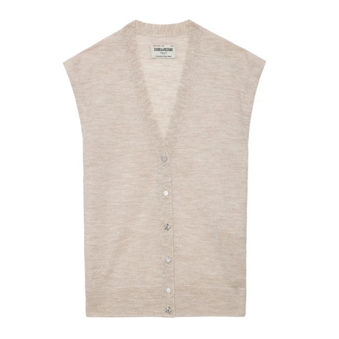 Cardigan Vasky Schmuck 100% Merino-wolle - Zadig & Voltaire von Zadig&Voltaire